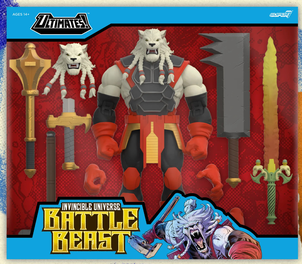 2026 SDCC EXCLUSIVE Invincible Battle Beast Action Figure PRESALE Super7