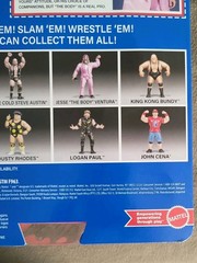 LJN WWE Jesse Body Ventura Black Card MOC Target Exclusive Mattel