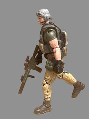 Joytoy Custom US Army Desert Special Ops., loose action figure 1:18 Scale