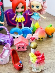 50+ Shopkins Lot w/Accessories & Sparkle Clean Washer Chef Club NEW + Exclusive