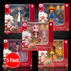 Strawberry Shortcake and Friends Deluxe BUNDLE 1:12 4 Action Figure Lot
