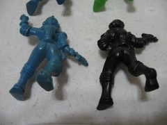 4 – Archer Ajax 1950s Hard Plastic Spacemen Figures