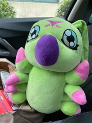 40cm Anime Digimon Digital Monster Wormmon Plush Doll Stuffed Toy Pillow Gift