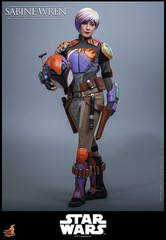 Hot Toys TMS171 Star Wars: Rebels Sabine Wren 1/6 Scale 12″ Figure In Stock USA