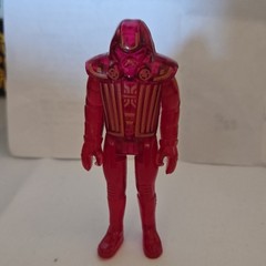 Tomy Tron Red Warrior Action Figure 1981 Disney Vintage Disney ORIGINAL NM STAFF