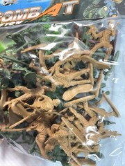 Plastic Action Figures Toy Soldiers Combat Army Military Toys 50+ Figurines