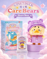 UpsetDuck Plush Keychain Blind Box Choose Character Care Bears & Devil Duck