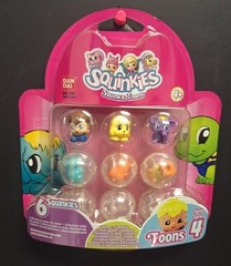 Squinkies Toons Collector Pack 6 Pack – Series 1 to 6 – New/Sealed