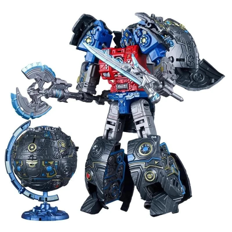 Wk-122 Transformers Robot Mechanical Planet Optimus Prime Primus Action Figure