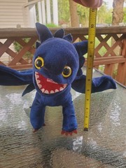 How to Train Your Dragon Arena Spectacular Toothless Night Fury 22” Plush Animal