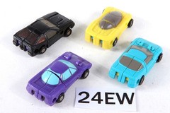 Transformers G1 Micromasters Sports Car Patrol 100% Complete 1989 Vintage