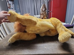 Disney The Lion King Adult Simba 24” Plush Toy Mattel Vintage Large Jumbo #2