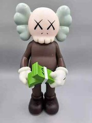 USA Seller For Kaws Fans Counting Money Action Figure Statue 12in Action Figure