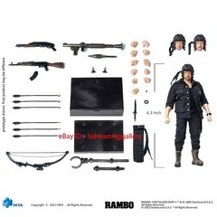 HIYA ESR0099 First Blood John Rambo 1/12 Scale Limited Collectible Action Figure