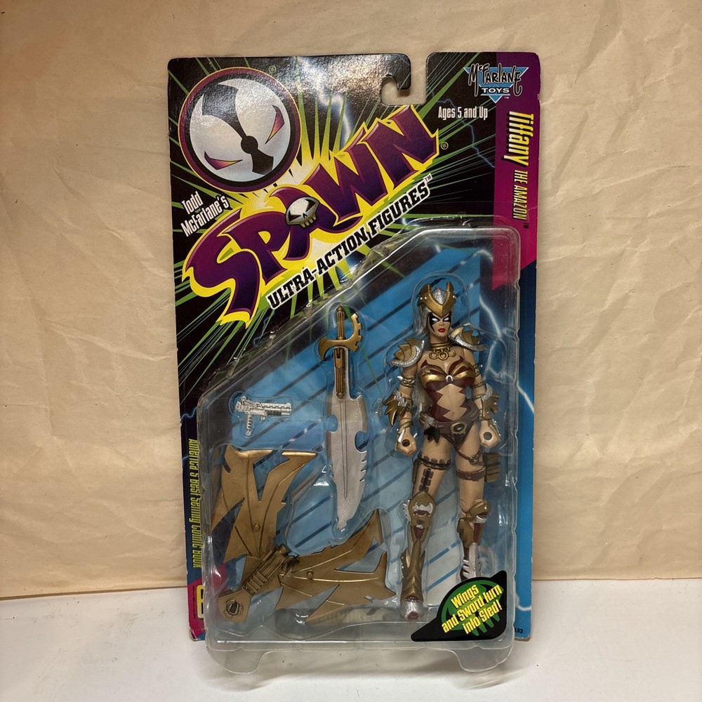 Spawn Series 6 Tiffany the Amazon McFarlane Toys Figure (wings & sword)