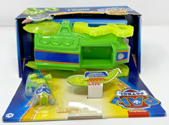 PAW Patrol, Mighty Pups Charged Up Rocky’s Deluxe Vehicle New