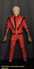 THRILLER Michael Jackson Custom Head Sculpt 1/12 1/10 1/6