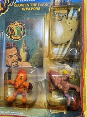 Vintage Arco The Other World Zendo Carded Action Figure w/ Jipps Mogs Weapons