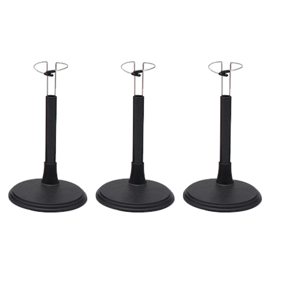 US 3Pcs Doll Stand Base Holder C Type for 8″ ~ 12″ Action Figures Toy Collection