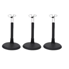 US 3Pcs Doll Stand Base Holder C Type for 8″ ~ 12″ Action Figures Toy Collection