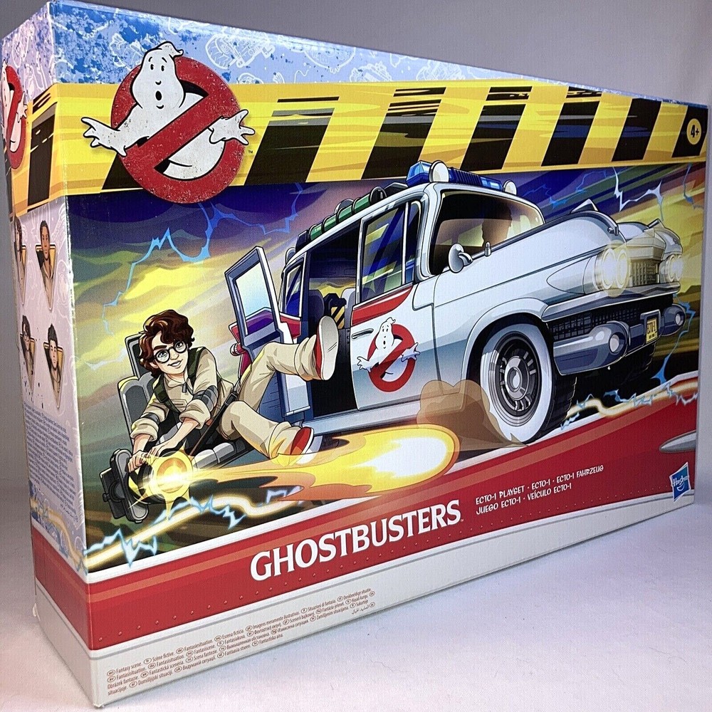 Ghostbusters Afterlife Ecto-1 Playset 5 inch Scale FLIGHT SUIT VARIANT NIB