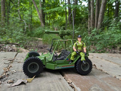 G.I. Joe Striker Custom Aftermarket Replacement Wheels & Tires (Set of 4) gijoe