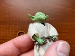 Vintage Kenner 1980 Star Wars Yoda No COO Kader Factoy Mold Late Run