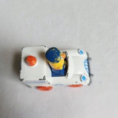 Lot of 3 Playskool 1980s Sesame Street diecast vehicles (wear and tear)