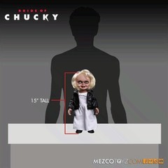 Mezco Toyz Child’s Play Bride Of Chucky Talking Tiffany Horror NIB Doll 78015