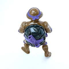 1990 TMNT Donatello w/Storage Shell includes card back and accessories preowned
