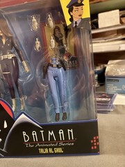 McFarlane DC Batman Animated Series BTAS TALIA AL GHUL with Rene Montoya BAF