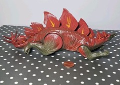 EvezBeadz Stegosaurus Dinosaur Action Figure Toy KG22119Y Indonesia Jurassic