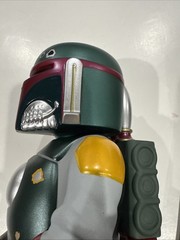 Signed By Ron English Silver Figure Ironskin Grin 392/500 Boba Feet By Monsters