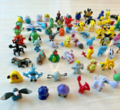 Lot of 85 Mini Pokémon RL & RLW 1″ PVC Figures Pikachu, Mewtwo, Eevee & More 06