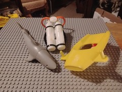 (B) Vintage 1960-70s GI Joe SCUBA DIVER Lot