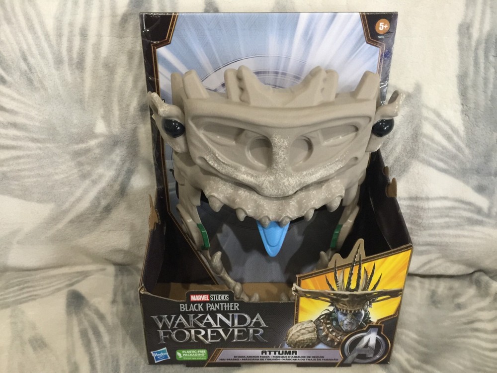 Black Panther 2 Wakanda Forever Attuma Shark Armor Mask Cosplay 221001 New T23
