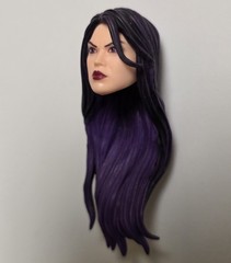 Marvel Legends Gamerverse Psylocke HEAD ONLY Fodder FROM Thanos 2 Pack
