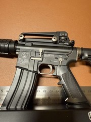 1:2 Scale M4A1 Carbine Black Full Metal Shell Eject Model Non-Firing In Stock