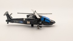 Vintage 1983 Tonka GoBots Wrong Way 37 Helicopter with Original Cardboard Back