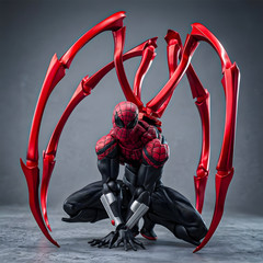Mess Toys Superior Symbiote Scarlet Spider 1/12 Scale Action Figure Collectible