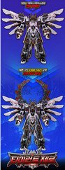 SAMG Metal Cardbot W Tyrant Zero Transforming Robot Action Train Figure KToy NIB