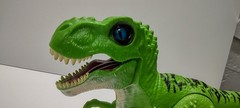 Zuru Jurassic Park Dinosaur Green T-Rex Walks and Mouth Moves with Sound