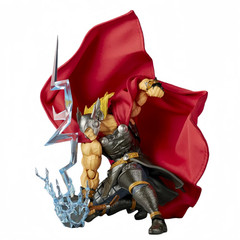 Revoltech Amazing Yamaguchi Marvel Thor Love & Thunder Odinson 6″ Action Figure