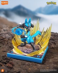 BLOKEES POKEMON CLASSIC VERSION-L NO. 0448 LUCARIO MODEL KIT ENGLISH PACK