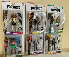Fortnite Solo Mode Unpeely,Yonder,Ajent Jones,Mancake,lot Of 6 New Epic Games