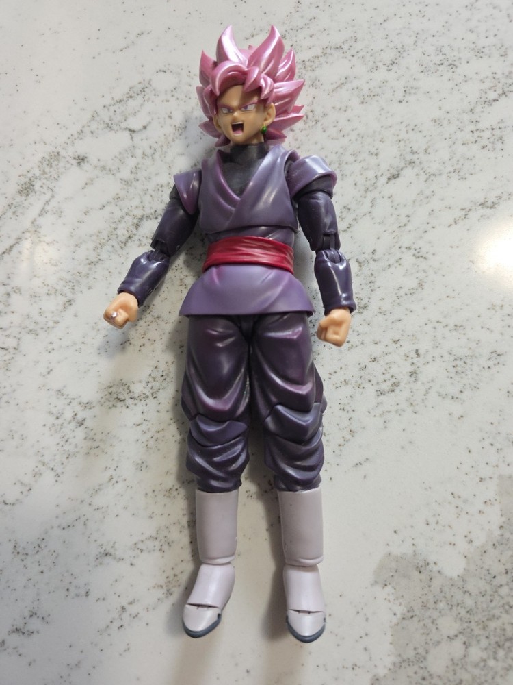 Goku Black Super Saiyan Rose Dragon Ball Super S.H.Figuarts 6” Figure