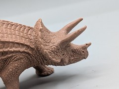 Triceratops 5.5″ Dinosaur Toy Figure British Museum Of Natural History 1975