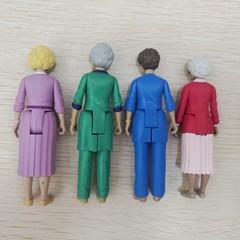 4pcs 3.75″ Golden Girls Retro Action Figures Rose Dorothy Blanche Sophia Figure