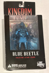 DC Direct Kingdom Come Blue Beetle Alex Ross Action Figure NEW in Worn Box LOOK!