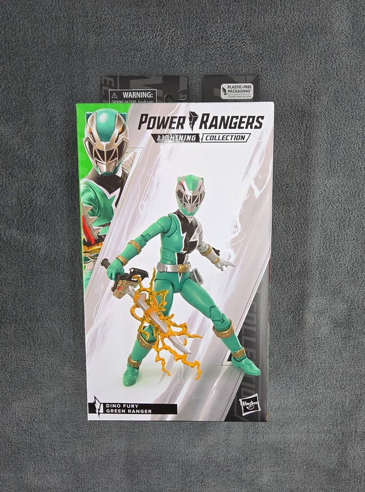 Power Rangers – Lightning Collection Dino Fury Green Ranger ~ Sealed